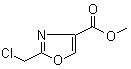 structure of CAS# 208465-72-9, Methyl 2-(chloromethyl)-1,3-oxazole-4-carboxylate;Methyl 2-(chloromethyl)oxazole-4-carboxylate