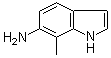 7-Methyl-1H-indol-6-amine molecular structure (CAS 208510-99-0)
