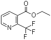 结构式 CAS# 208517-35-5, 2-三氟甲基烟酸乙酯