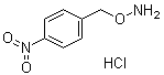 结构式 CAS# 2086-26-2, O-(4-硝基苄基)羟胺盐酸盐