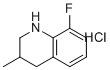 8-Fluoro-3-methyl-1,2,3,4-tetrahydroquinoline hydrochloride molecular structure (CAS 2089256-06-2)