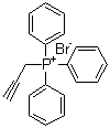 Triphenylpropargylphosphonium bromide molecular structure (CAS 2091-46-5)