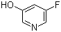 3-Fluoro-5-hydroxypyridine molecular structure (CAS 209328-55-2)