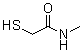 2-Mercapto-N-methylacetamide molecular structure (CAS 20938-74-3)