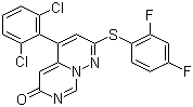 VX-745 molecular structure (CAS 209410-46-8)
