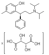 (R)-Tolterodine L-tartrate molecular structure (CAS 209747-05-7)