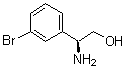 (betaS)-beta-Amino-3-bromobenzeneethanol molecular structure (CAS 209963-05-3)