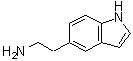 structure of CAS# 21005-60-7, 1H-Indole-5-ethanamine;2-(1H-Indol-5-yl)ethylamine