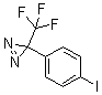 3-(4-Iodophenyl)-3-(trifluoromethyl)-3H-diazirine molecular structure (CAS 210107-38-3)