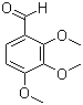 structure of CAS# 2103-57-3, 2,3,4-Trimethoxybenzaldehyde