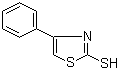 2-巯基-4-苯基噻唑分子结构 (CAS 2103-88-0)
