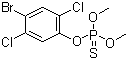 结构式 CAS# 2104-96-3, 溴磷松; 溴硫磷