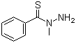 N-Methyl-N-thiobenzoylhydrazine molecular structure (CAS 21048-05-5)