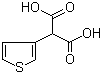 3-Thiophenemalonic acid molecular structure (CAS 21080-92-2)