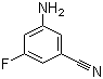 5-Amino-3-fluorobenzonitrile molecular structure (CAS 210992-28-2)