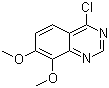 structure of CAS# 211320-77-3, 4-Chloro-7,8-dimethoxyquinazoline