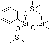 structure of CAS# 2116-84-9, Phenyltris(trimethylsiloxy)silane ;Tris(trimethylsiloxy)phenylsilane