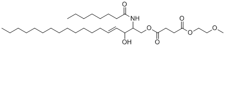 C8 Peg2 ceramide molecular structure (CAS 212116-76-2)