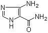 structure of CAS# 21299-72-9, 4-Amino-5-imidazolecarboxamide;4-Amino-1H-imidazole-5-carboxamide