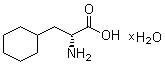 结构式 CAS# 213178-94-0, (alphaR)-alpha-氨基环己烷丙酸水合物