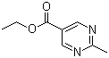 Ethyl 2-methyl-5-pyrimidinecarboxylate molecular structure (CAS 2134-38-5)
