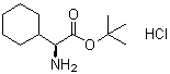 (alphaS)-alpha-Aminocyclohexaneacetic acid 1,1-dimethylethyl ester hydrochloride molecular structure (CAS 213475-52-6)
