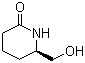 结构式 CAS# 213532-95-7, (R)-6-(羟甲基)-2-哌啶酮