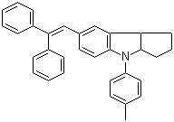 7-(2,2-Diphenylethenyl)-1,2,3,3a,4,8b-hexahydro-4-(4-methylphenyl)cyclopent[b]indole molecular structure (CAS 213670-22-5)