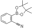 2-Cyanophenylboronic acid pinacol ester molecular structure (CAS 214360-48-2)