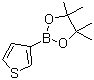 structure of CAS# 214360-70-0, Thiophene-3-boronic acid pinacol ester;4,4,5,5-Tetramethyl-2-thiophen-3-yl-1,3,2-dioxaborolane