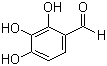 结构式 CAS# 2144-08-3, 2,3,4-三羟基苯甲醛