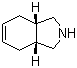 structure of CAS# 2144-87-8, cis-2,3,3a,4,7,7a-Hexahydro-1H-isoindole;(3aR,7aS)-rel-2,3,3a,4,7,7a-Hexahydro-1H-isoindole