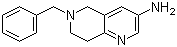 5,6,7,8-四氢-6-(苯基甲基)-1,6-萘啶-3-胺分子结构 (CAS 214699-26-0)