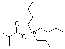 Tributylstannyl methacrylate molecular structure (CAS 2155-70-6)