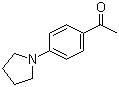 结构式 CAS# 21557-09-5, 4'-(1-吡咯烷基)苯乙酮