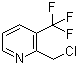 2-(Chloromethyl)-3-trifluoromethylpyridine molecular structure (CAS 215867-86-0)