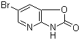 structure of CAS# 21594-52-5, 6-Bromo-3H-oxazolo[4,5-b]pyridin-2-one