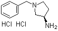 (3R)-1-(Phenylmethyl)-3-pyrrolidinamine dihydrochloride molecular structure (CAS 215947-36-7)