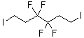 structure of CAS# 2163-06-6, 1,6-Diiodo-3,3,4,4-tetrafluorohexane