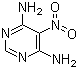 4,6-Diamino-5-nitropyrimidine molecular structure (CAS 2164-84-3)