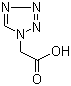 structure of CAS# 21732-17-2, 1H-Tetrazole-1-acetic acid;Tetrazol-1-acetic acid; Tetrazol-1-ylacetic acid