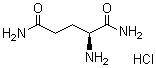 结构式 CAS# 21752-29-4, L-谷氨二酰胺单盐酸盐