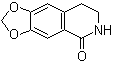 结构式 CAS# 21796-14-5, 7,8-二氢-1,3-二恶茂并[4,5-g]异喹啉-5(6H)-酮