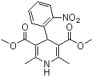 Nifedipine molecular structure (CAS 21829-25-4)