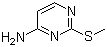 structure of CAS# 2183-66-6, 4-Amino-2-methylthiopyrimidine;2-(Methylthio)pyrimidin-4-amine