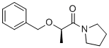 (R)-2-(Benzyloxy)-1-(pyrrolidin-1-yl)propan-1-one molecular structure (CAS 2184724-37-4)