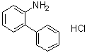 2-Phenylaniline hydrochloride molecular structure (CAS 2185-92-4)