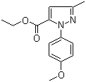 1-(4-Methoxyphenyl)-3-methyl-1H-pyrazole-5-carboxylic acid ethyl ester molecular structure (CAS 218632-36-1)