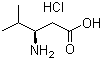 (3R)-3-Amino-4-methylpentanoic acid hydrochloride molecular structure (CAS 219310-09-5)