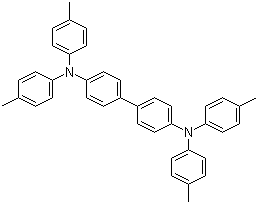 N,N,N',N'-Tetrakis(4-methylphenyl)-[1,1'-biphenyl]-4,4'-diamine molecular structure (CAS 219322-86-8)